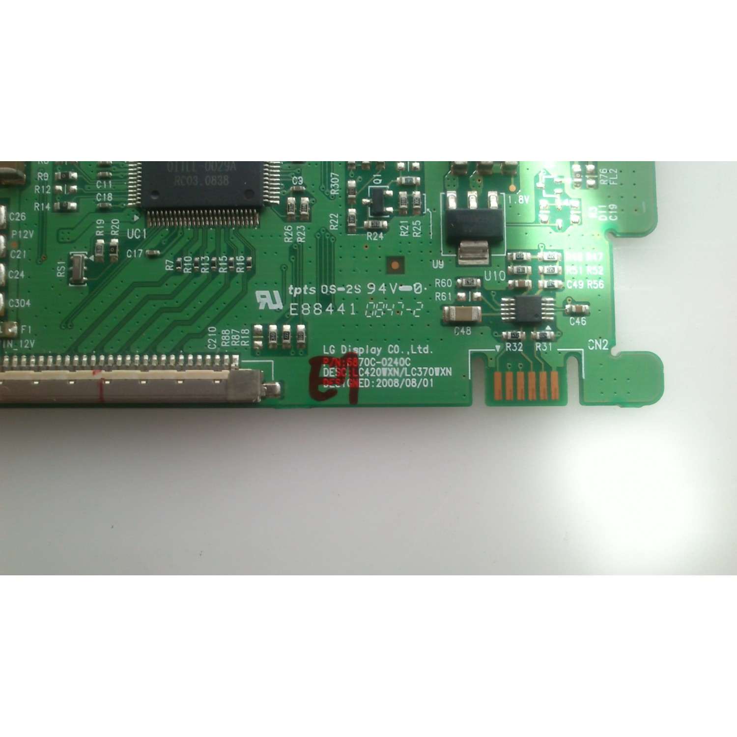 T-CON LG 6AD16T / PANASONIC 6870C-0240C MODELO TC-L37X1 - Imagen 2